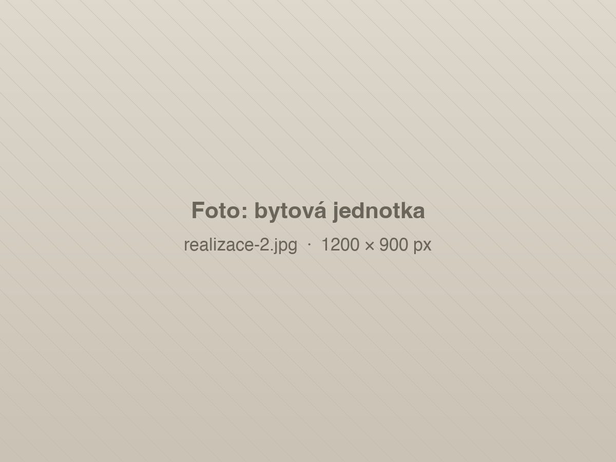 Rekonstrukce bytové jednotky